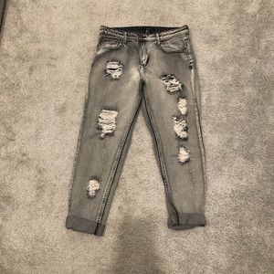 Forever21 boyfriend jeans size 26